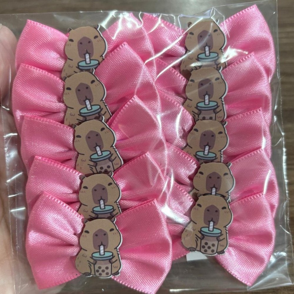 Laço Amarrador Rosa Capivara