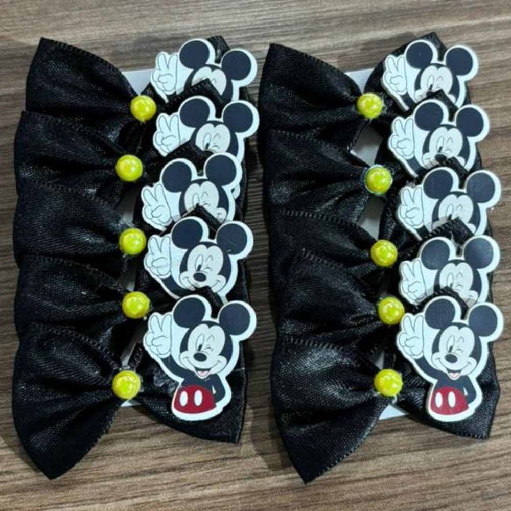 Laço Amarrador Mickey Preto
