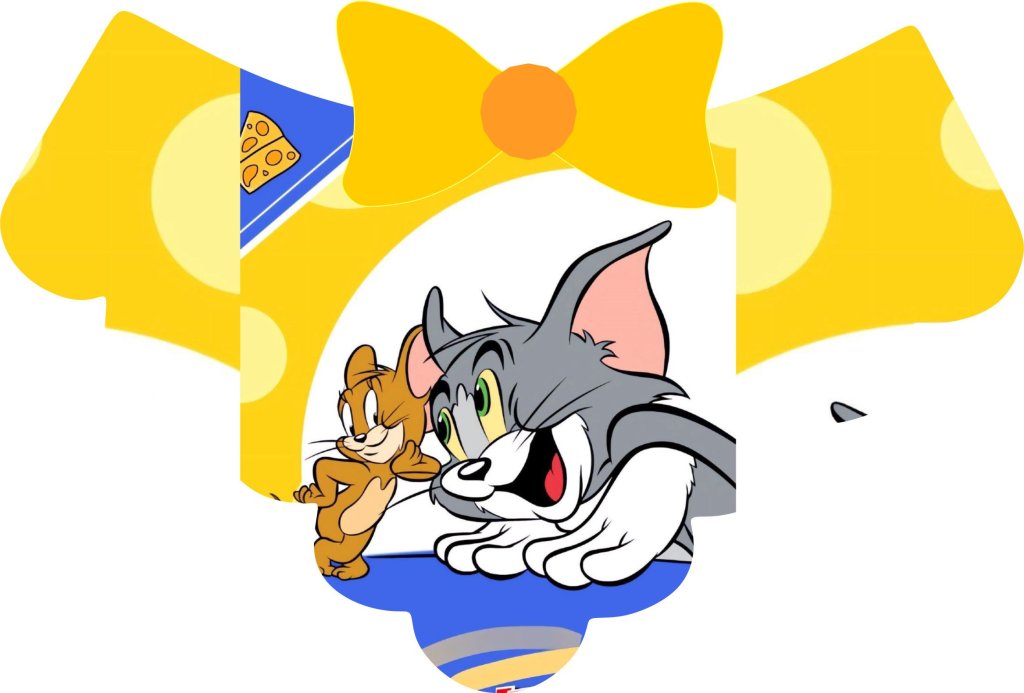 Gargantilha Tom e Jerry