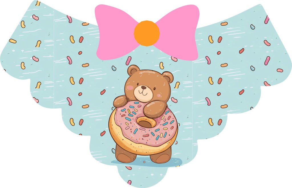 Gargantilha Ursinho Donut