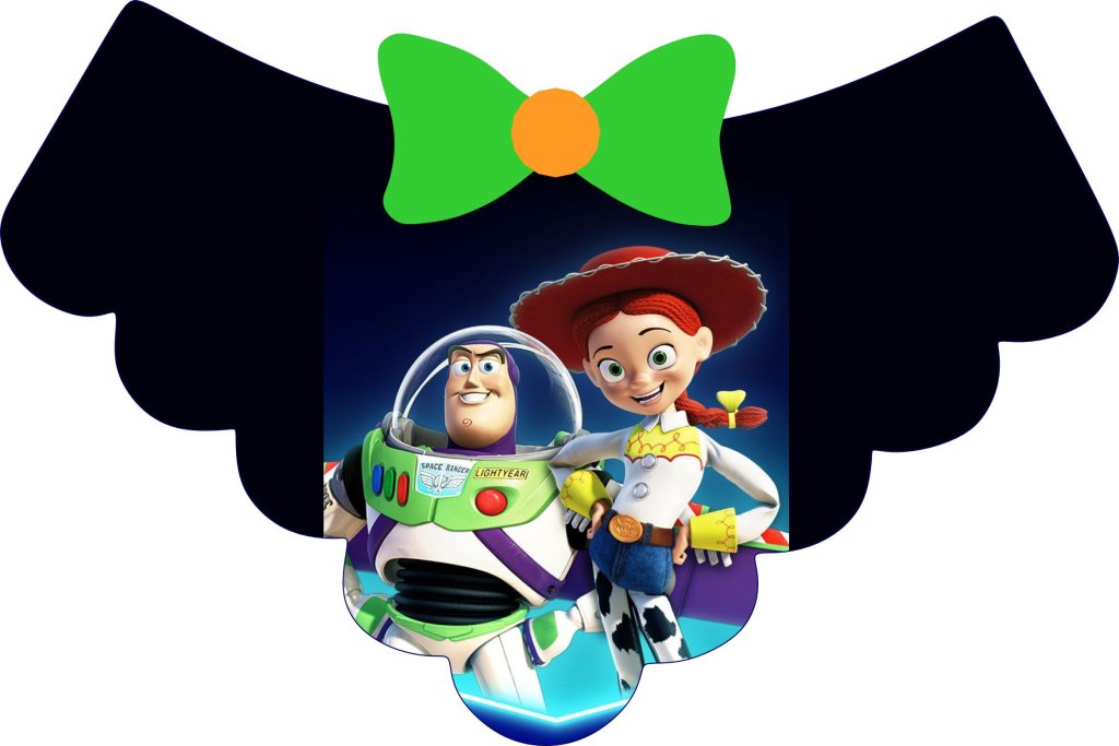 Gargantilha Woody e Jessie