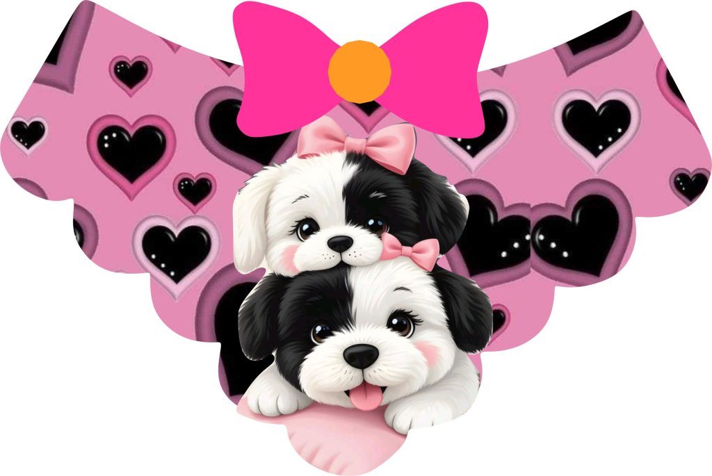 Gargantilha Cachorrinhos