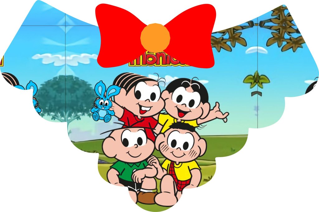 Gargantilha Turma da Mônica