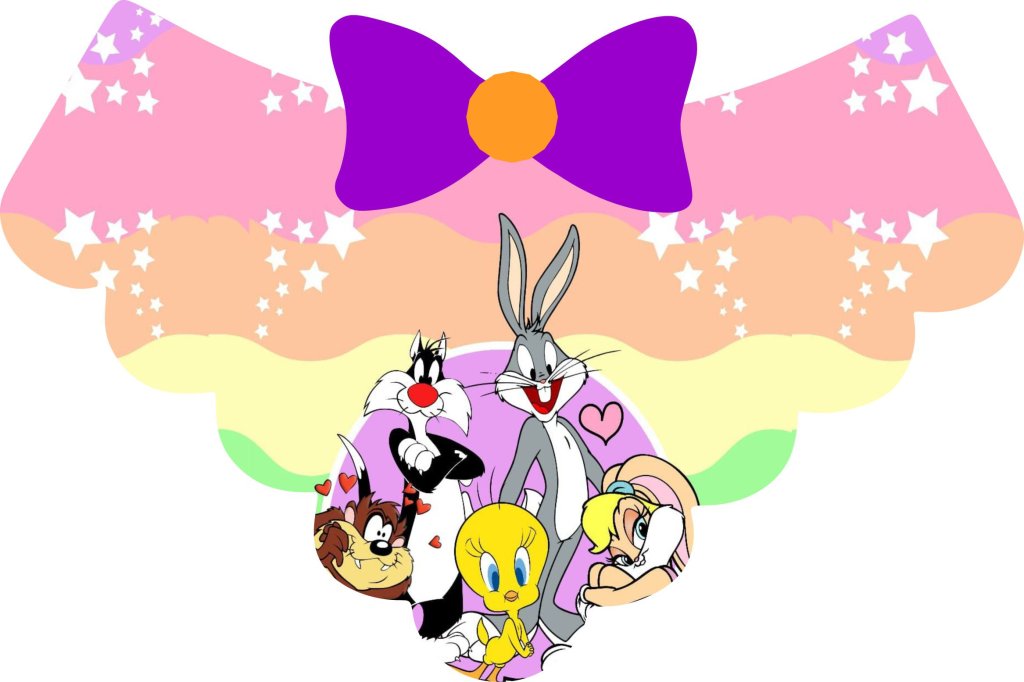 Gargantilha Looney Tunes