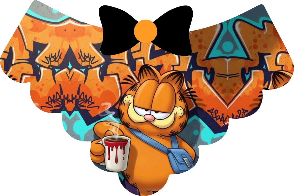 Gargantilha Garfield