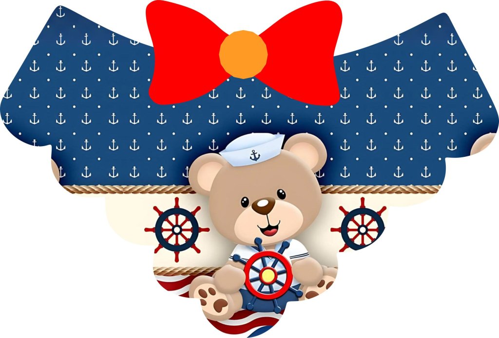 Gargantilha Urso Marinheiro