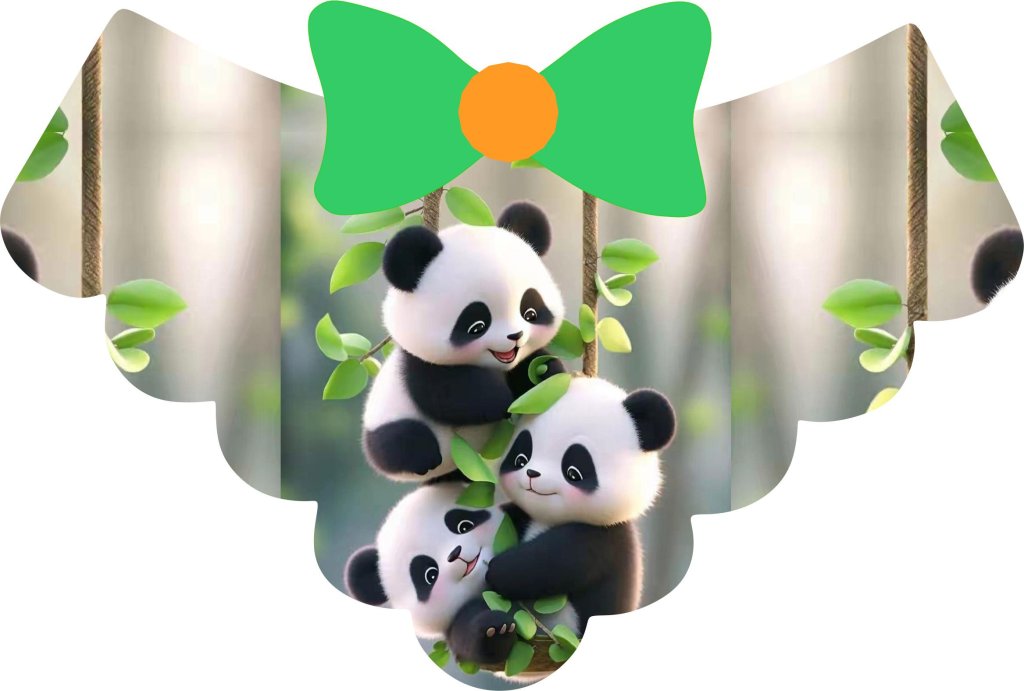 Gargantilha Panda