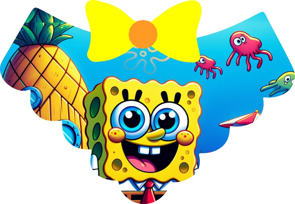 Gargantilha Bob Esponja