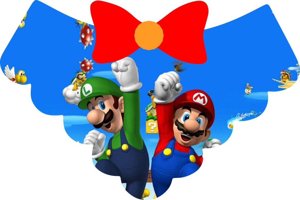 Gargantilha Mario e Luigi