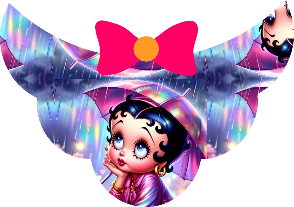 Gargantilha Betty Boopy
