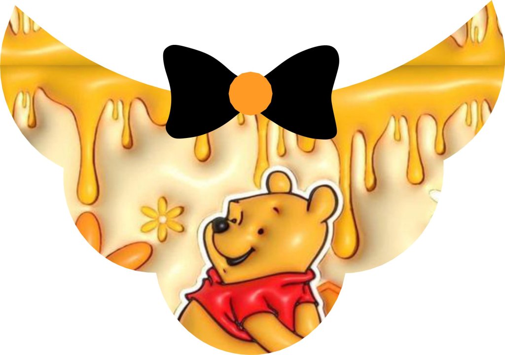 Gargantilha Ursinho Pooh
