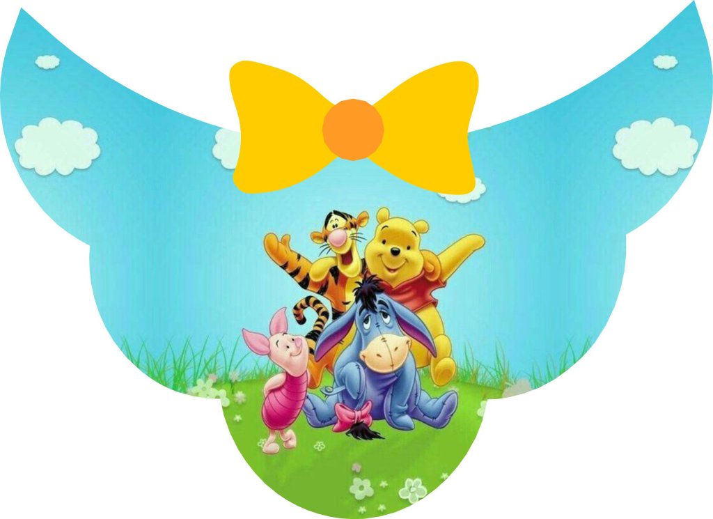 Gargantilha Ursinho Pooh 