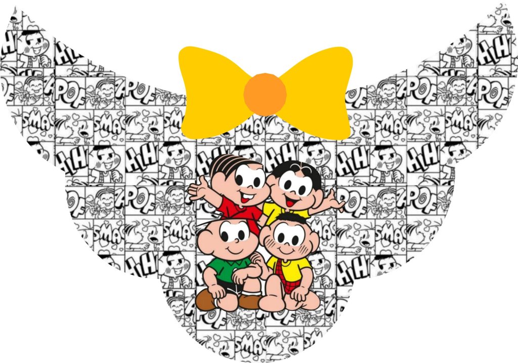 Gargantilha Turma da Mônica