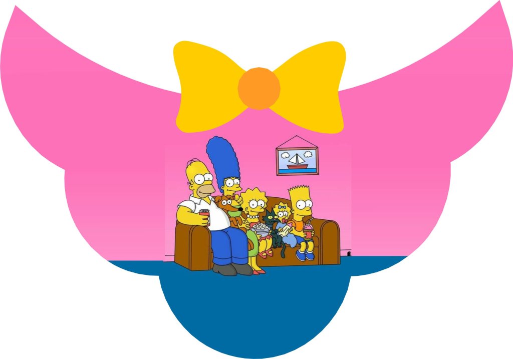 Gargantilha Os Simpsons