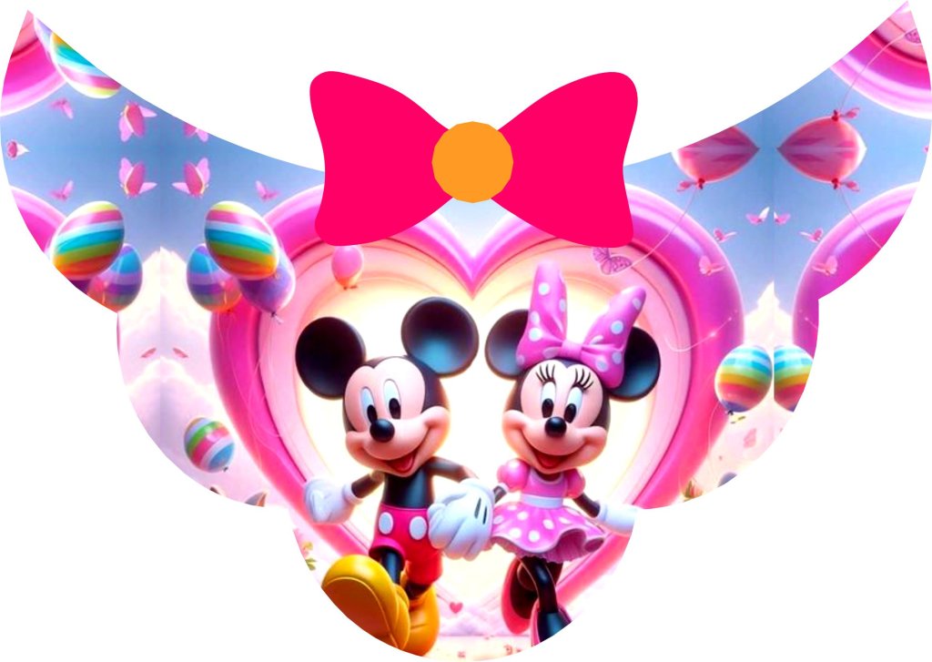 Gargantilha Mickey e Minnie