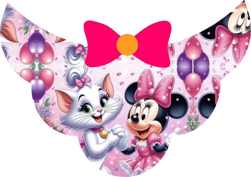 Gargantilha Minnie e Marrie