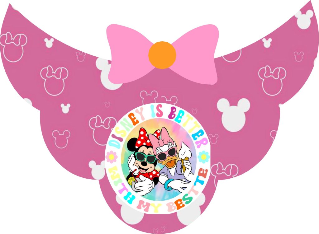 Gargantilha Minnie e Margarida