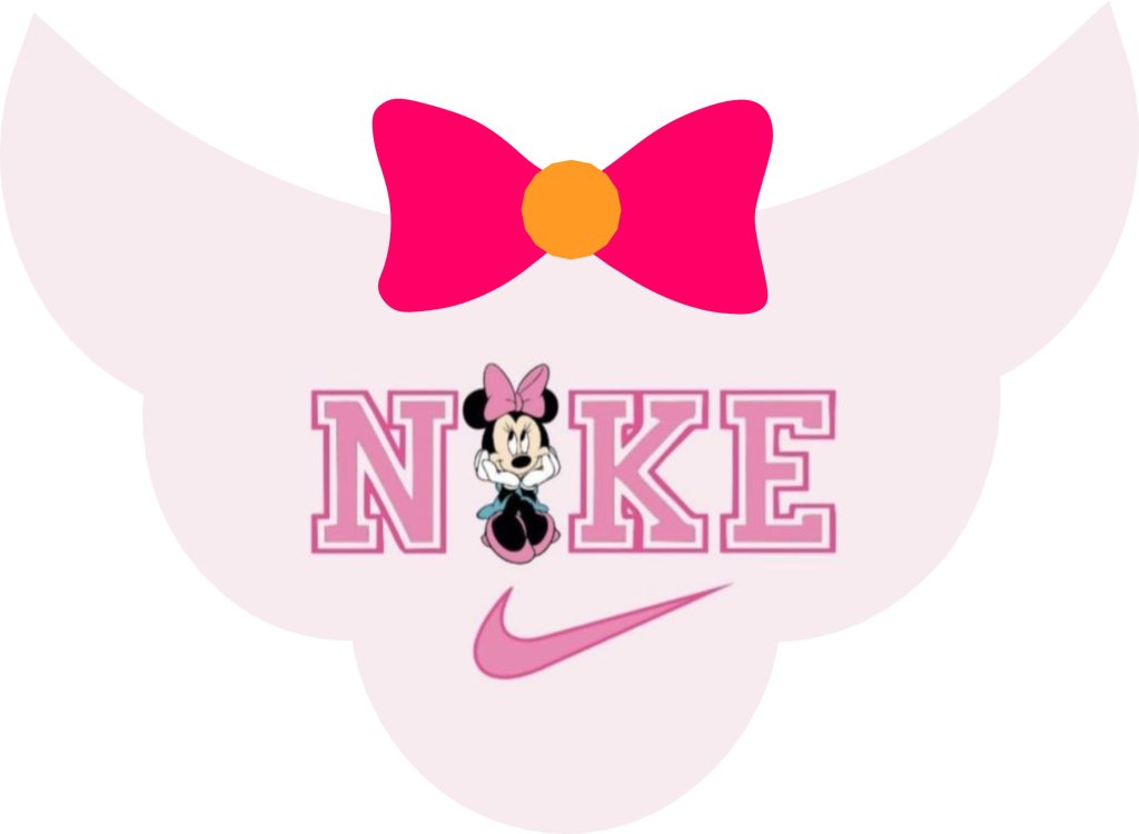 Gargantilha Nike/Minnie