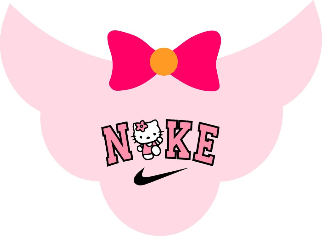 Gargantilha Nike/Hello Kitty