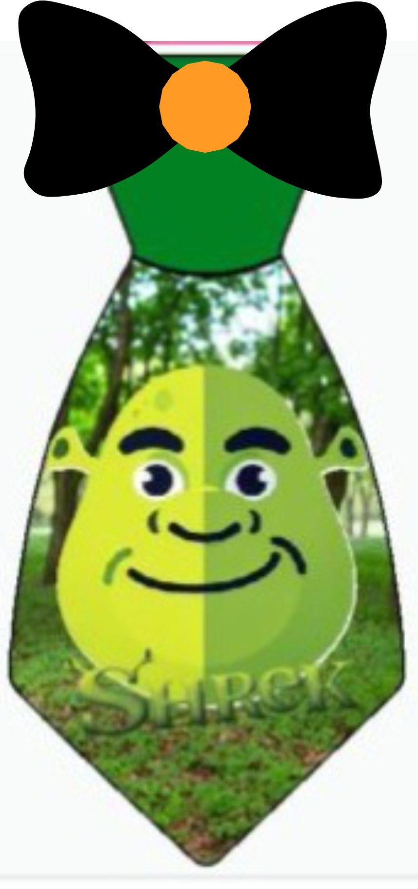 Gravata Shrek