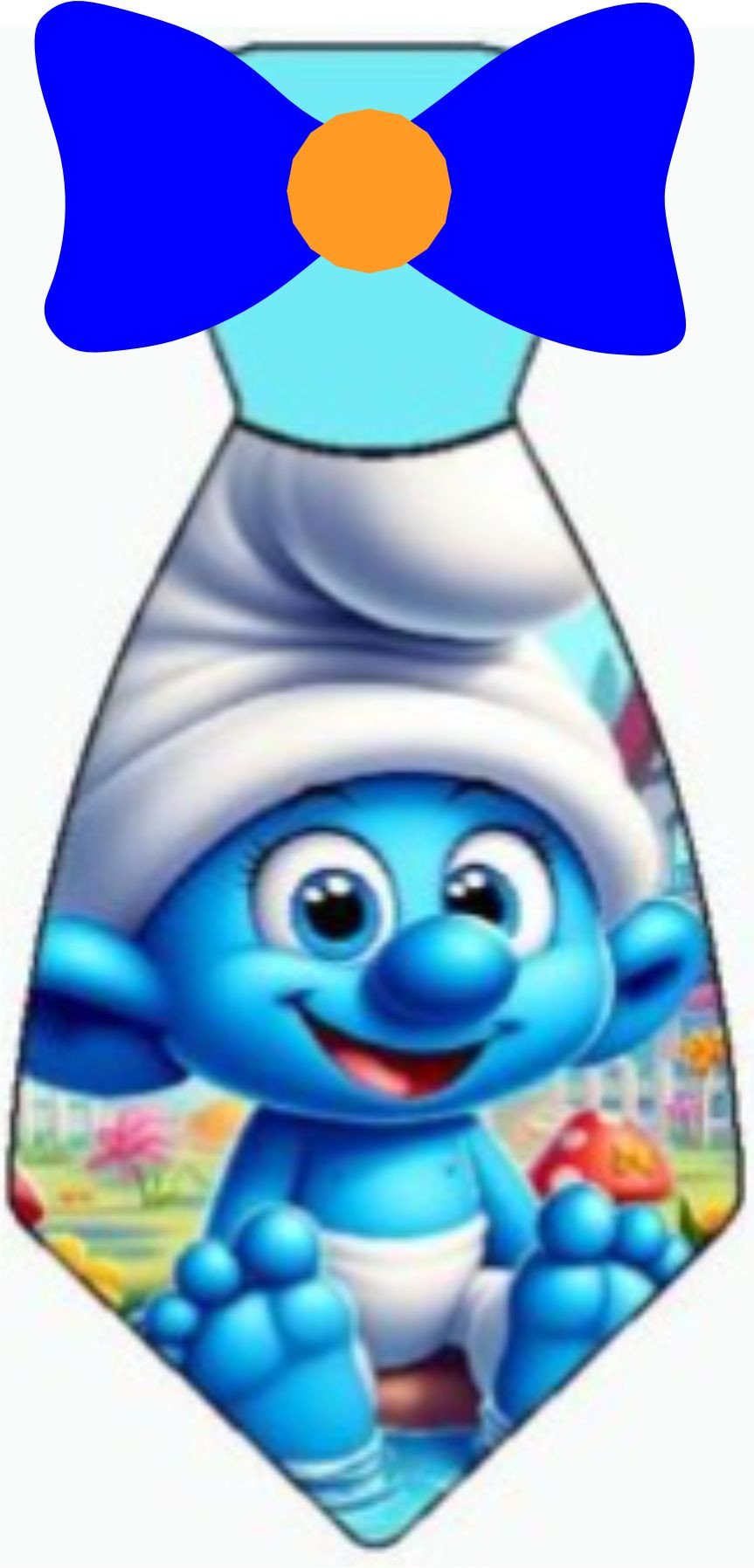 Gravata Smurf