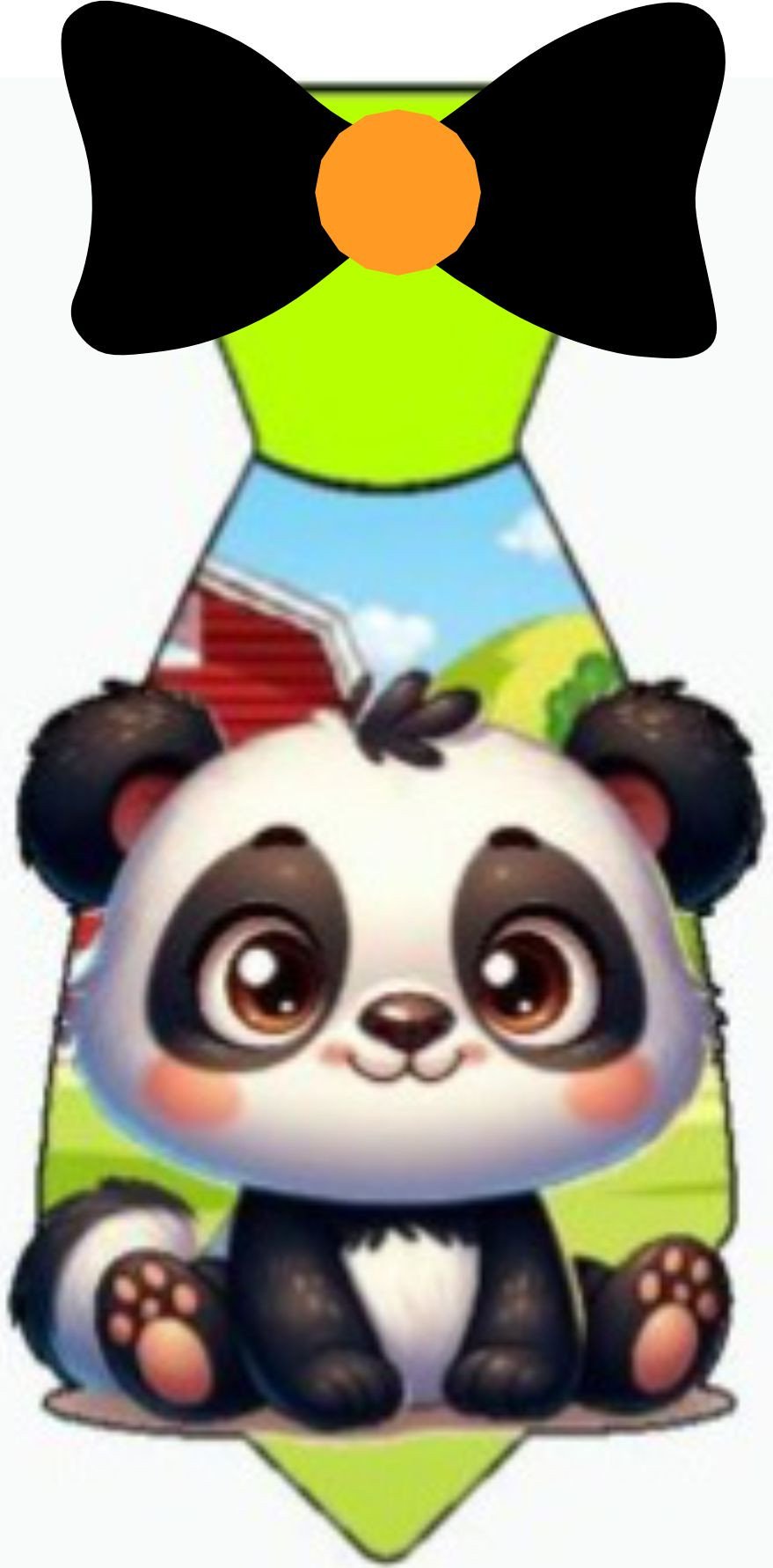 Gravata Panda