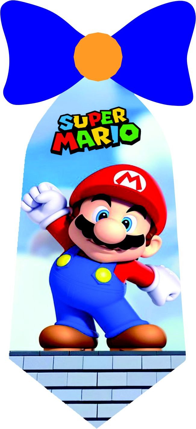 Gravata Super Mario