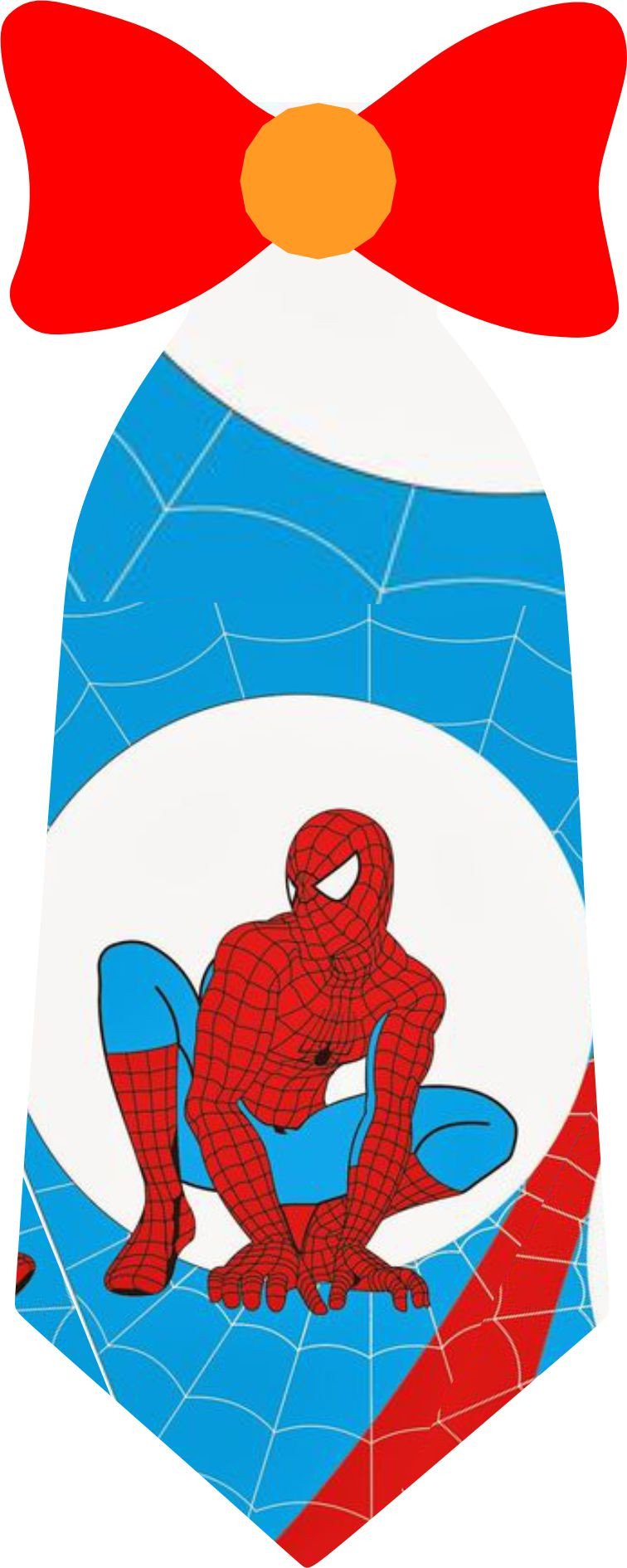 Gravata Homem Aranha