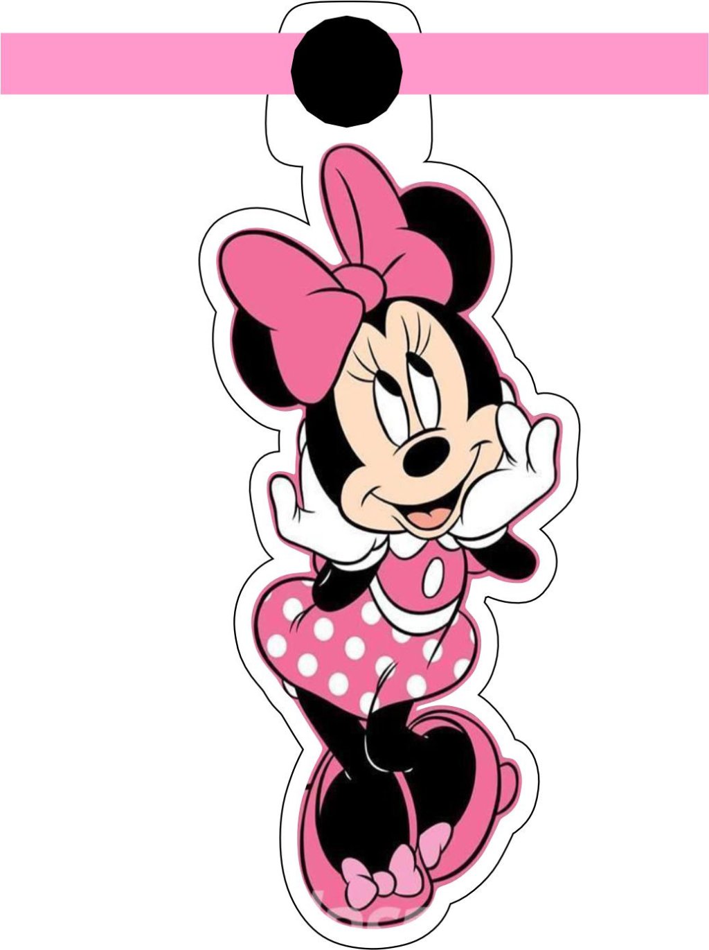 Gravata Minnie Mouse