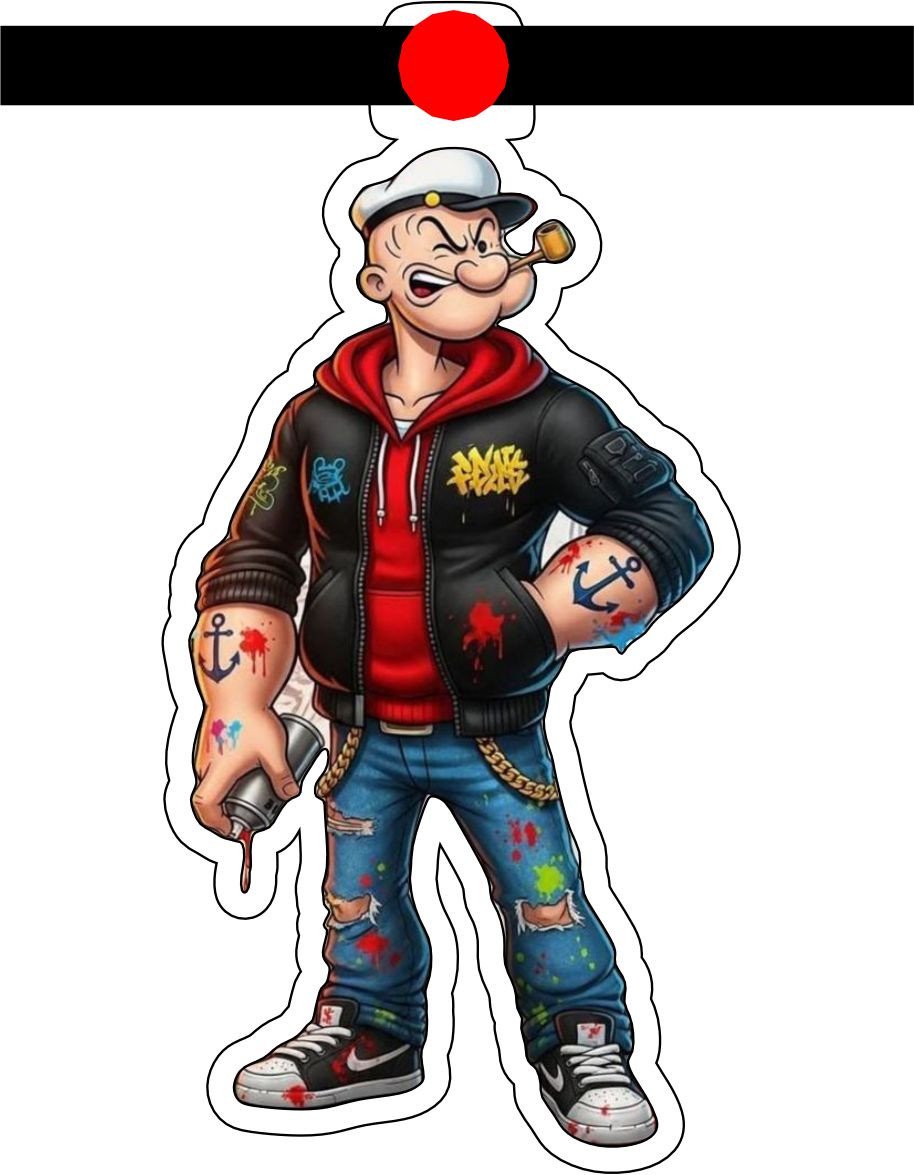 Gravata Popeye