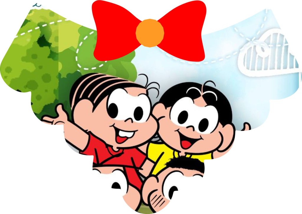 Gargantilha Turma da Mônica
