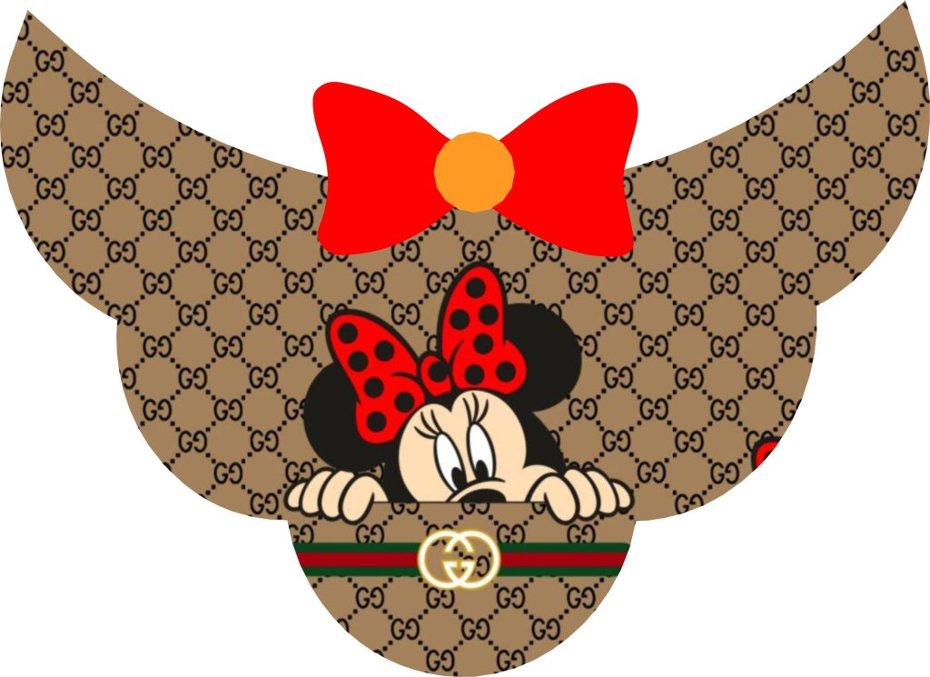 Gargantilha Minnie/Gucci