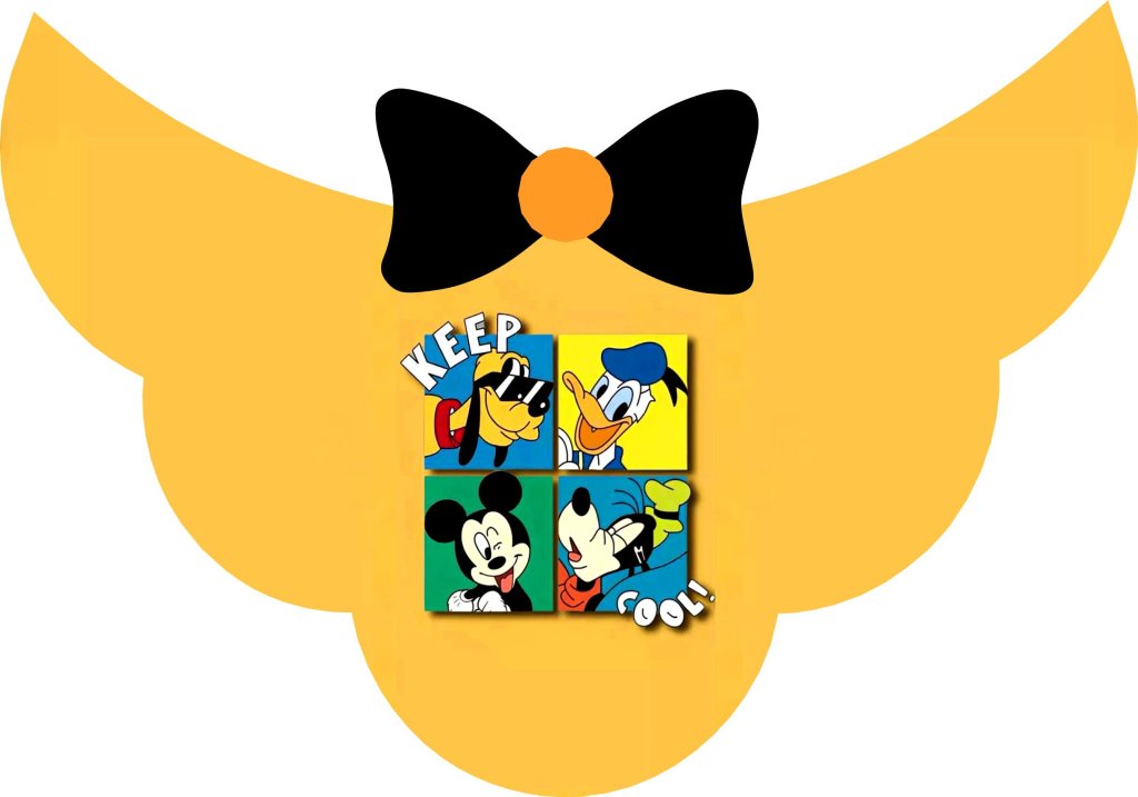 Gargantilha Turma do Mickey