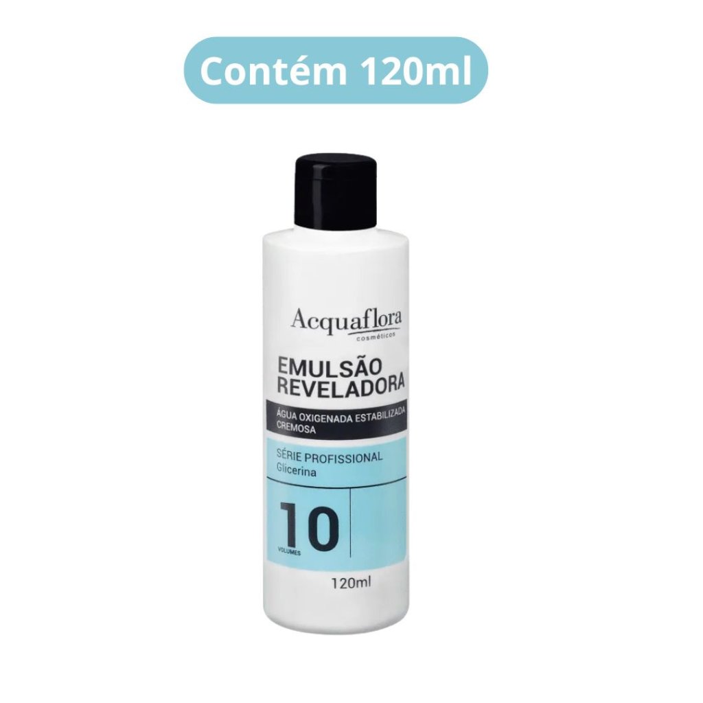 Água Oxigenada Acquaflora 120ml 10vol 