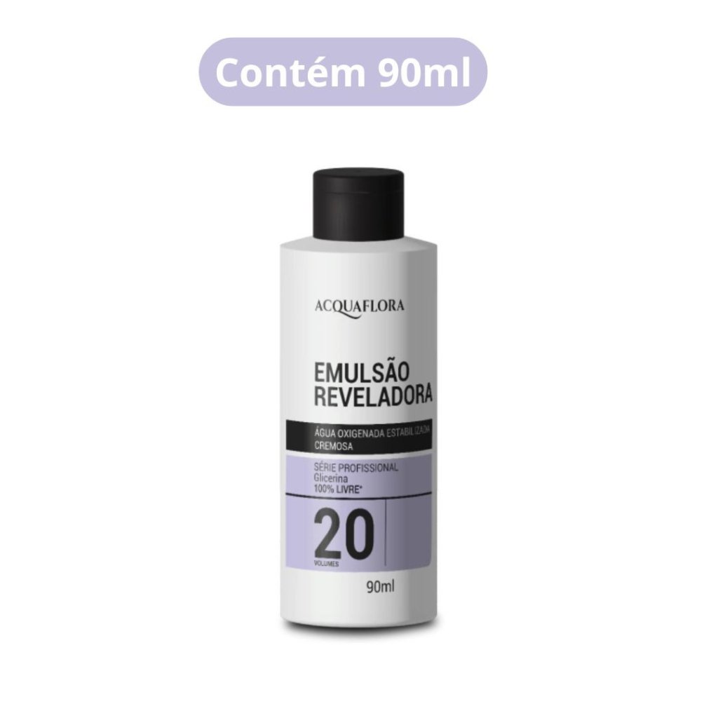 Água Oxigenada Acquaflora 90ml 20vol 
