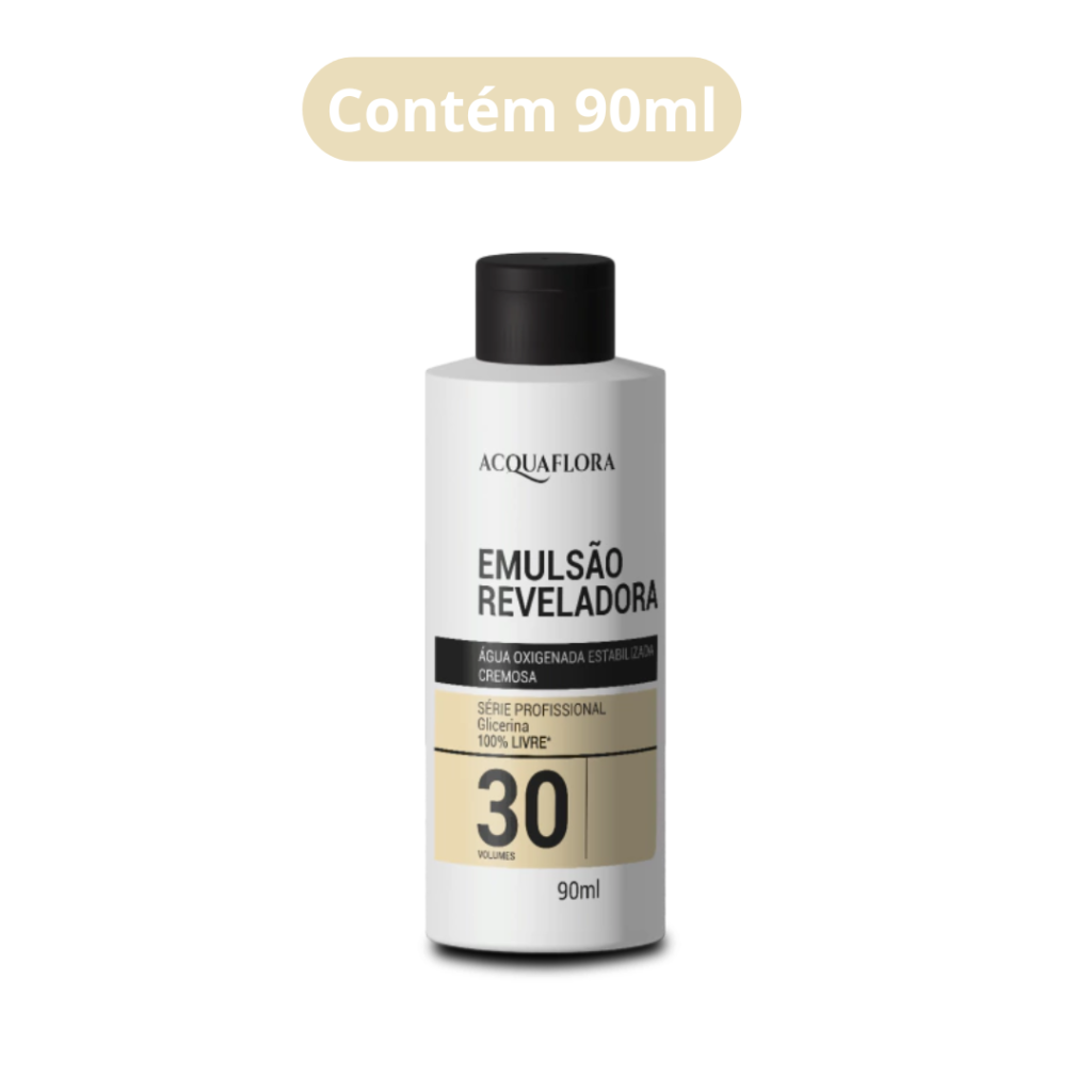 Água Oxigenada Acquaflora 90ml 30vol 