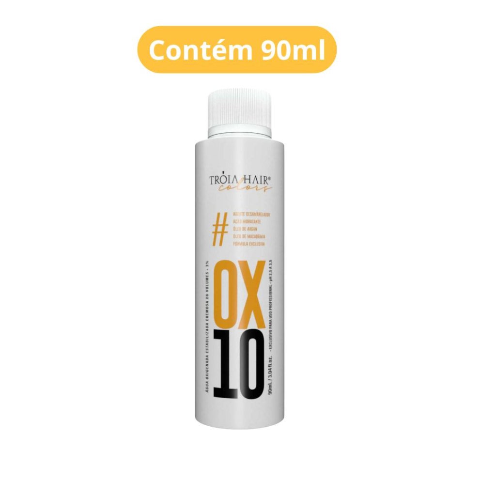 Água Oxigenada Tróia Hair 90ml 10vol