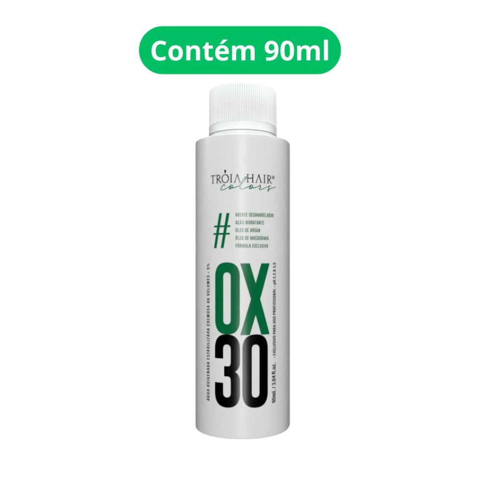 Água Oxigenada Tróia Hair 90ml 30vol