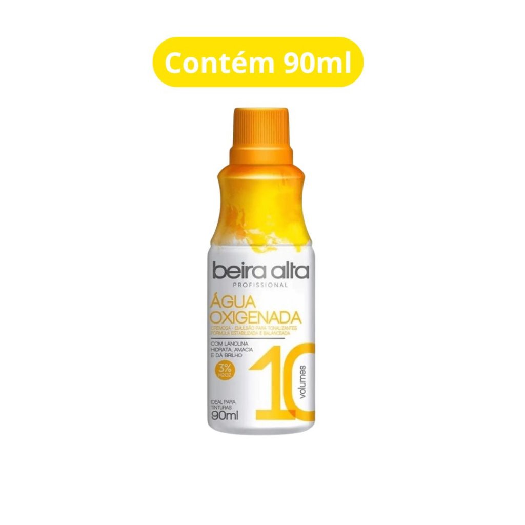 Água Oxigenada Beira Alta 90ml 10vol 