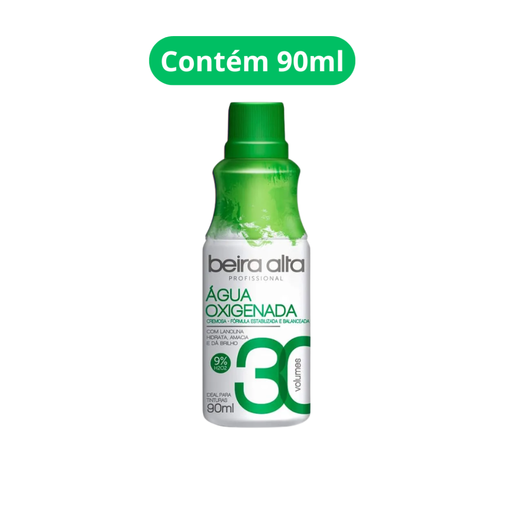 Água Oxigenada Beira Alta 90ml 30vol 