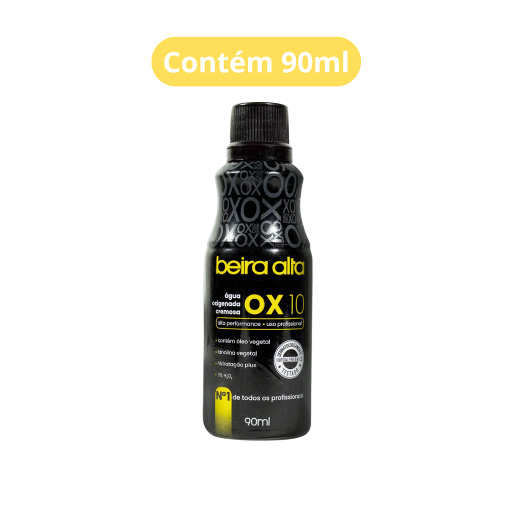 Água Oxigenada Beira Alta Black 90ml 10vol 