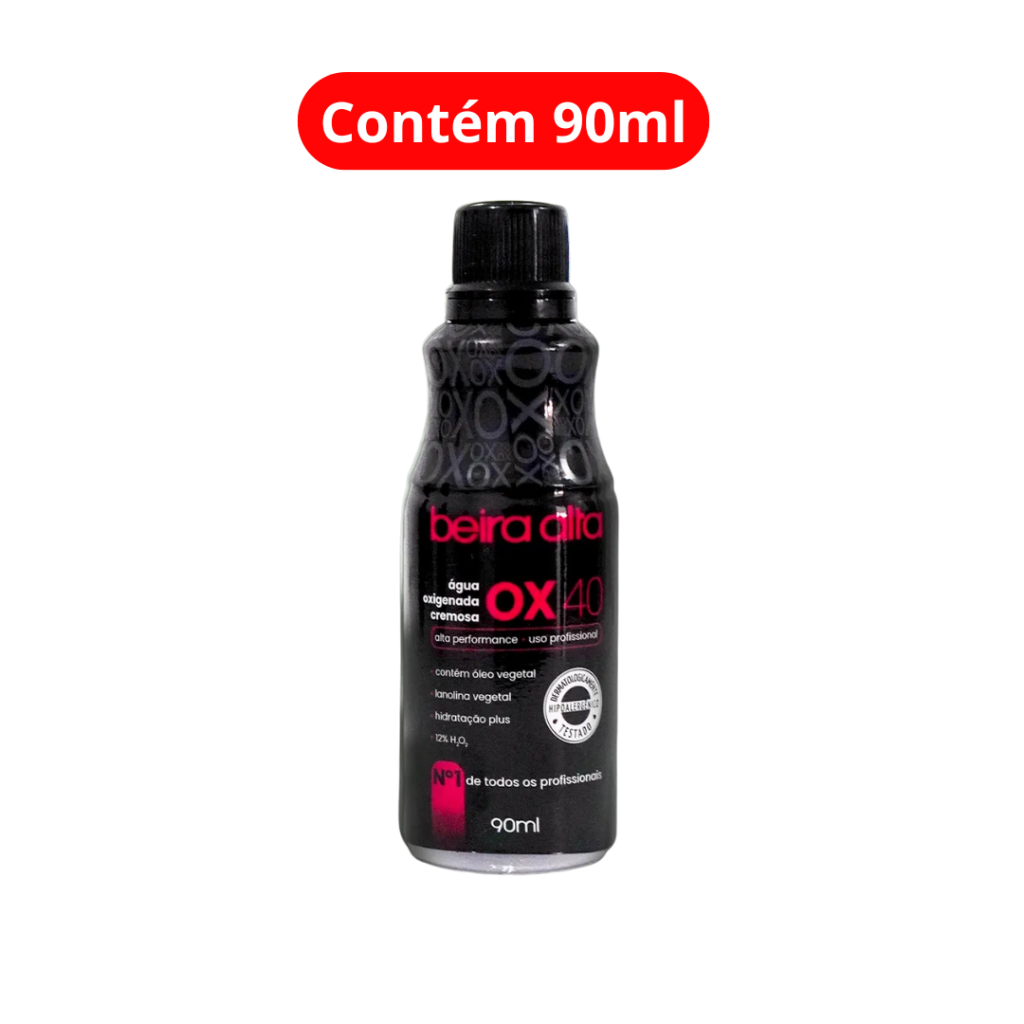 Água Oxigenada Beira Alta Black 90ml 40vol
