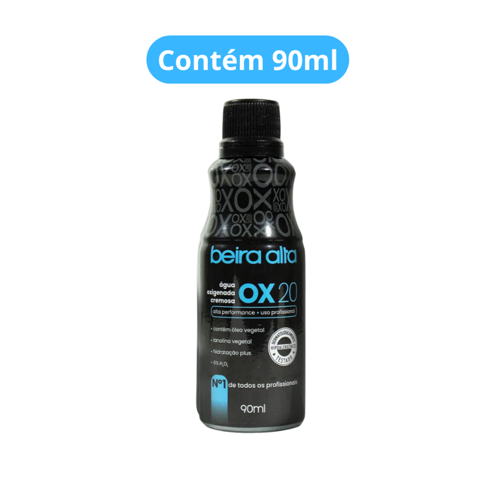 Água Oxigenada Beira Alta Black 90ml 20vol 