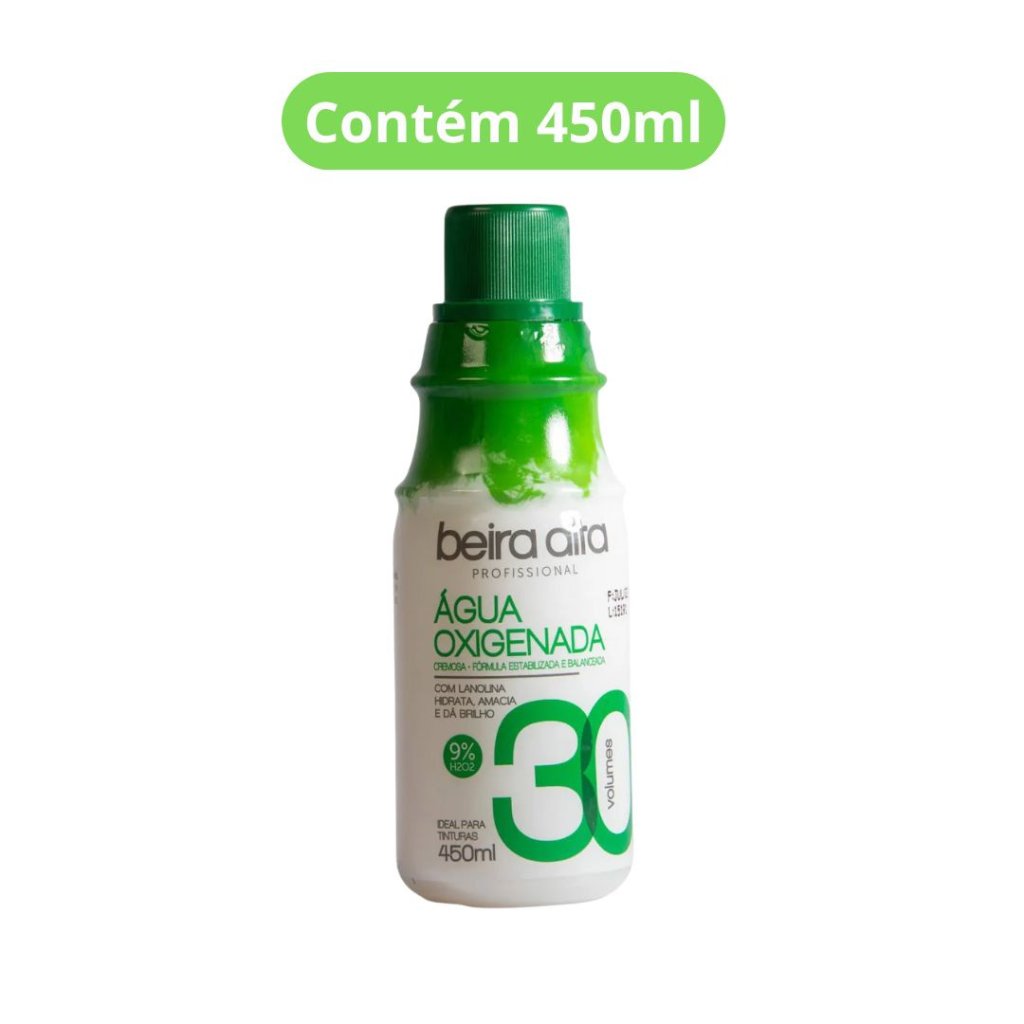 Água Oxigenada Beira Alta 450ml 30vol