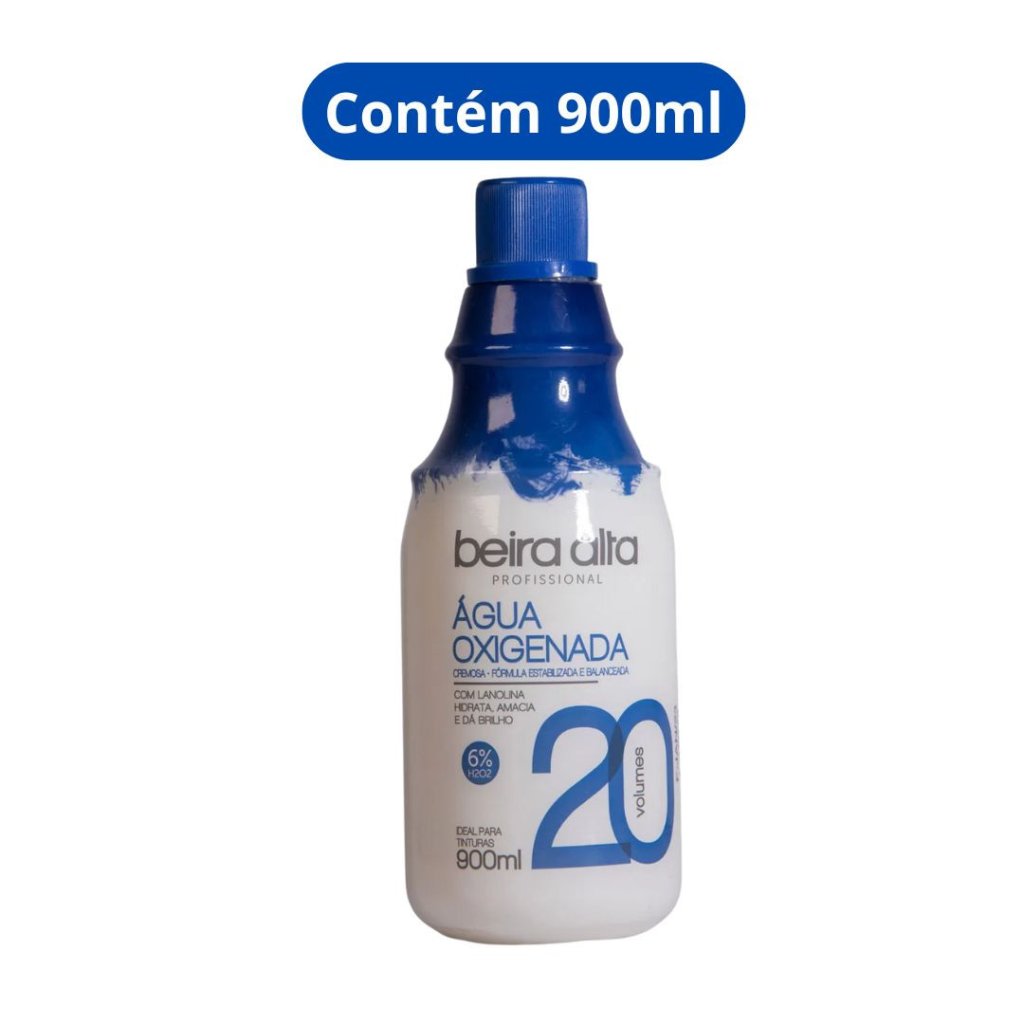 Água Oxigenada Beira Alta 900ml 20vol