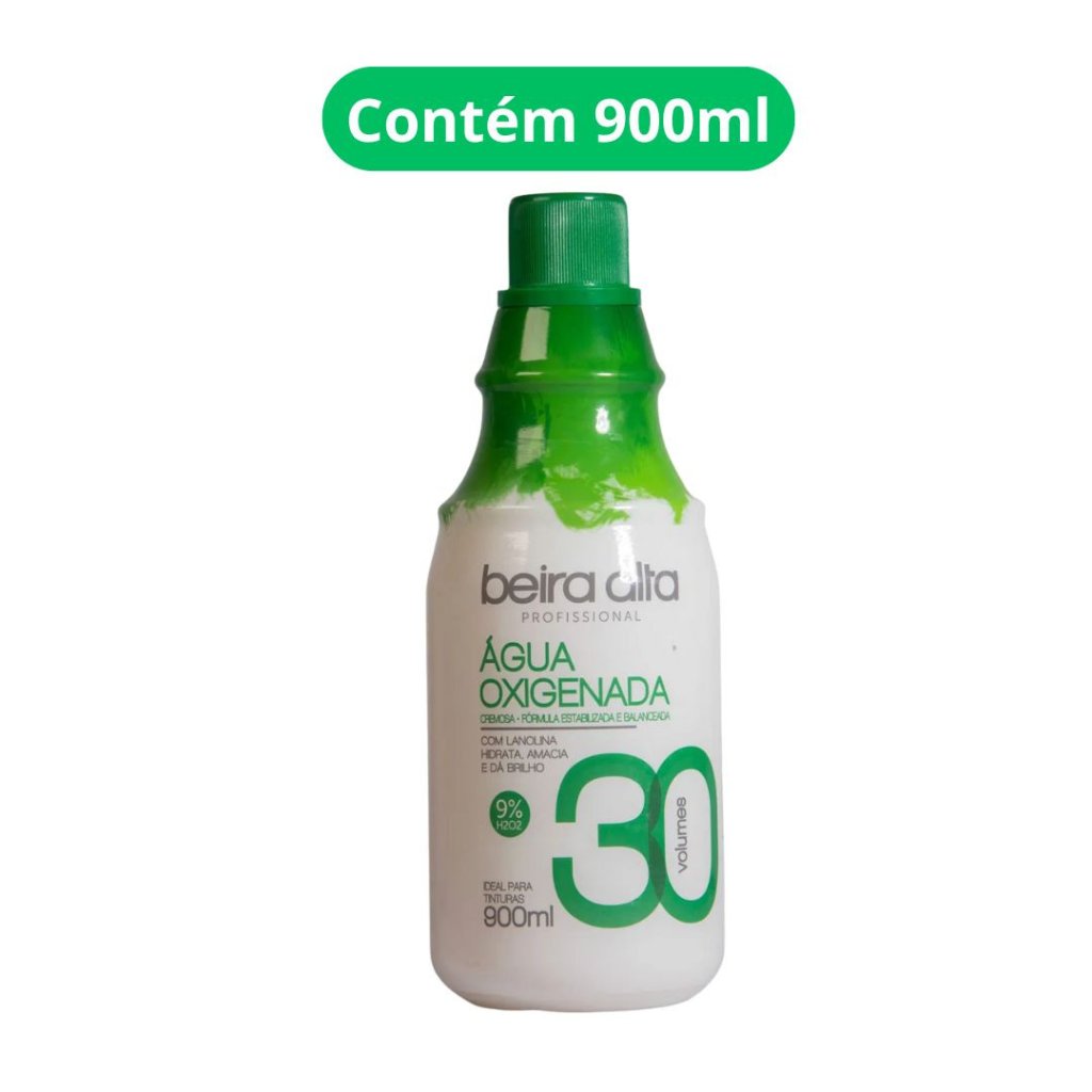 Água Oxigenada Beira Alta 900ml 30vol