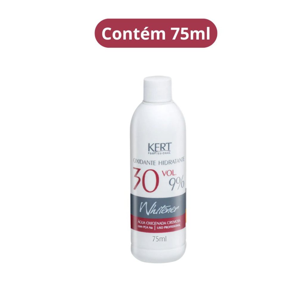 Água Oxigenada Kert 75ml 30vol 