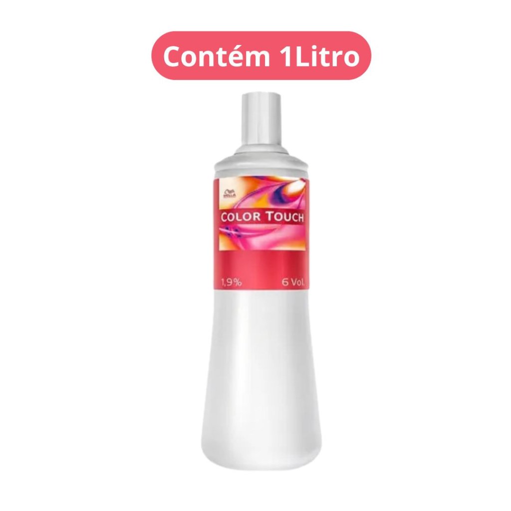 Água Oxigenada Wella Color Touch Plus 1lt 6vol