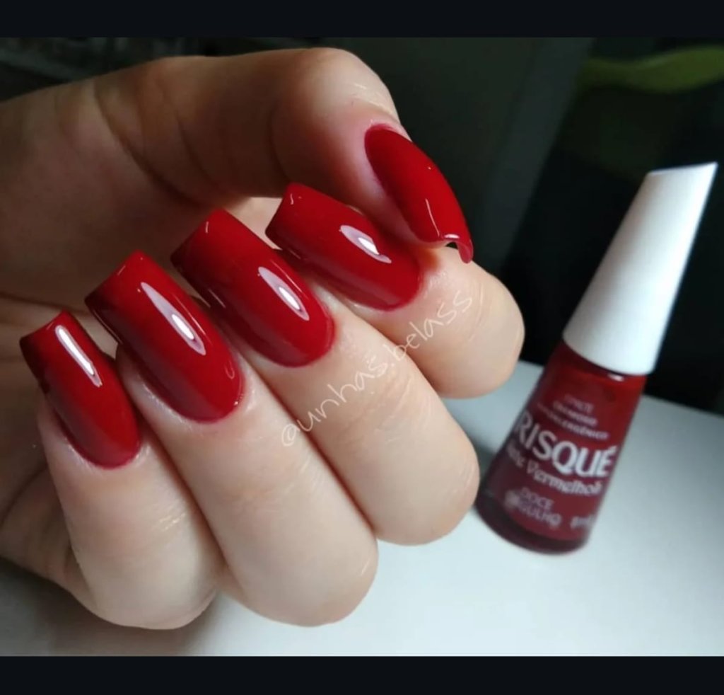 Esmalte Vermelho Risqué Doce Orgulho 