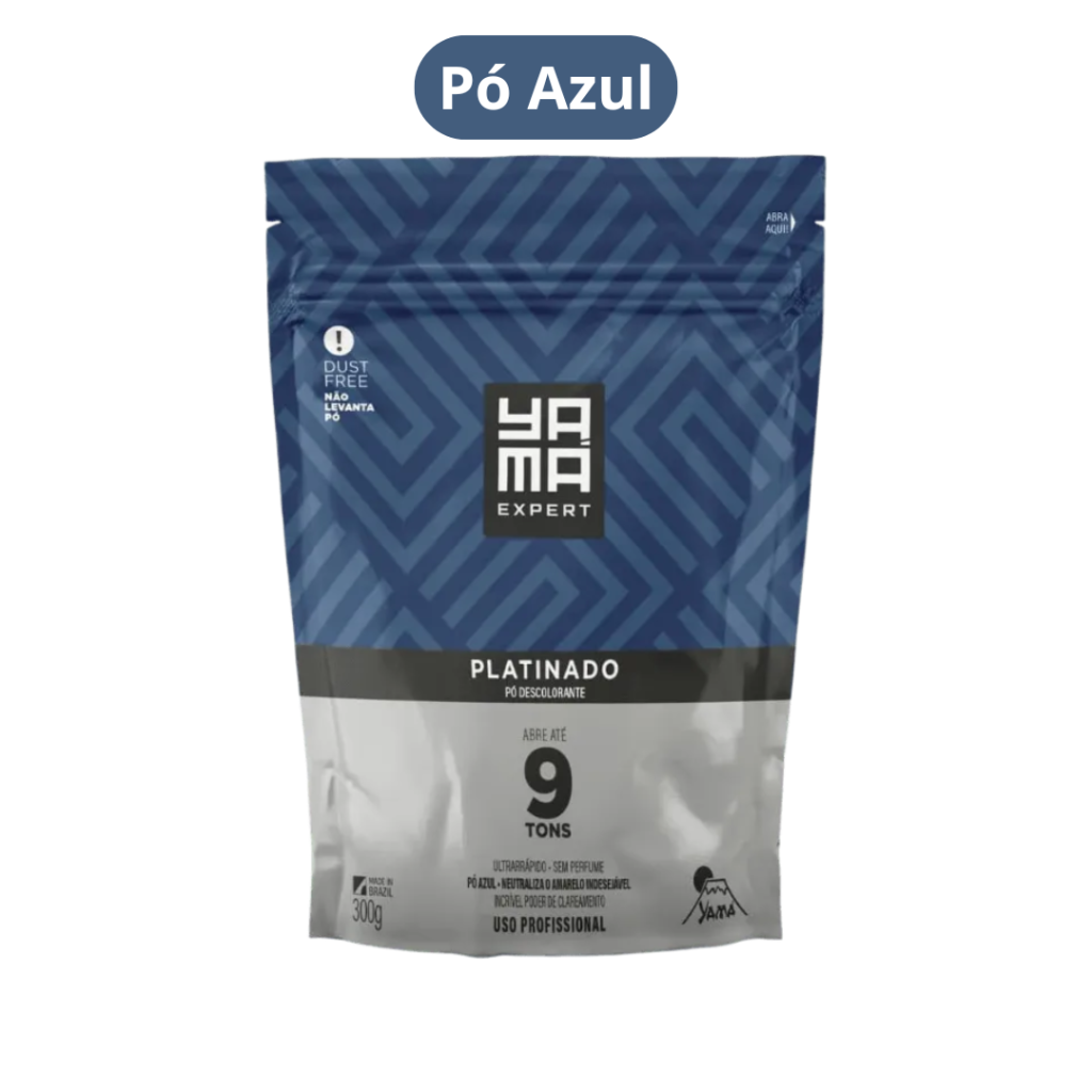 Pó Descolorante 300g Yamá Platinado 9 tons 
